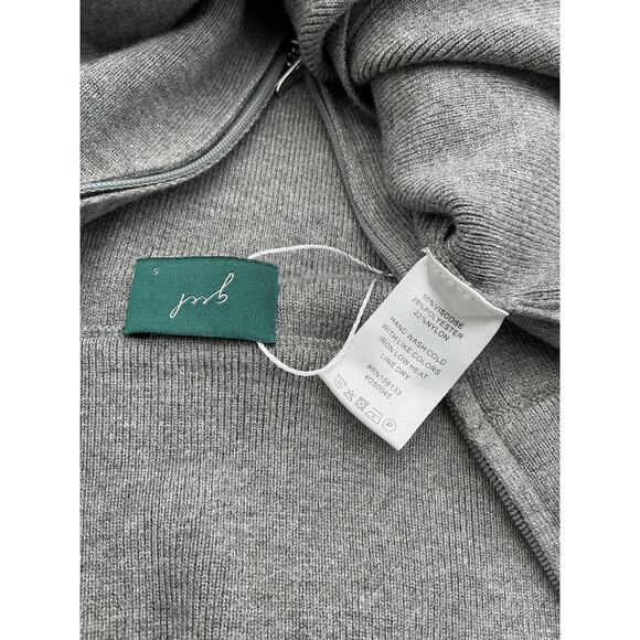 Geel Grey Viscose Double Zip Vest Size S - Picture 4 of 4